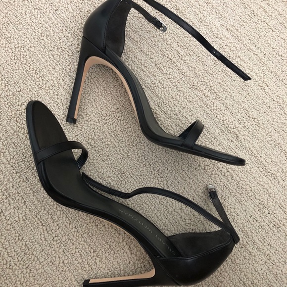 STUART WEITZMAN Nudistsong Ankle-Wrap Sandals - Picture 5 of 8